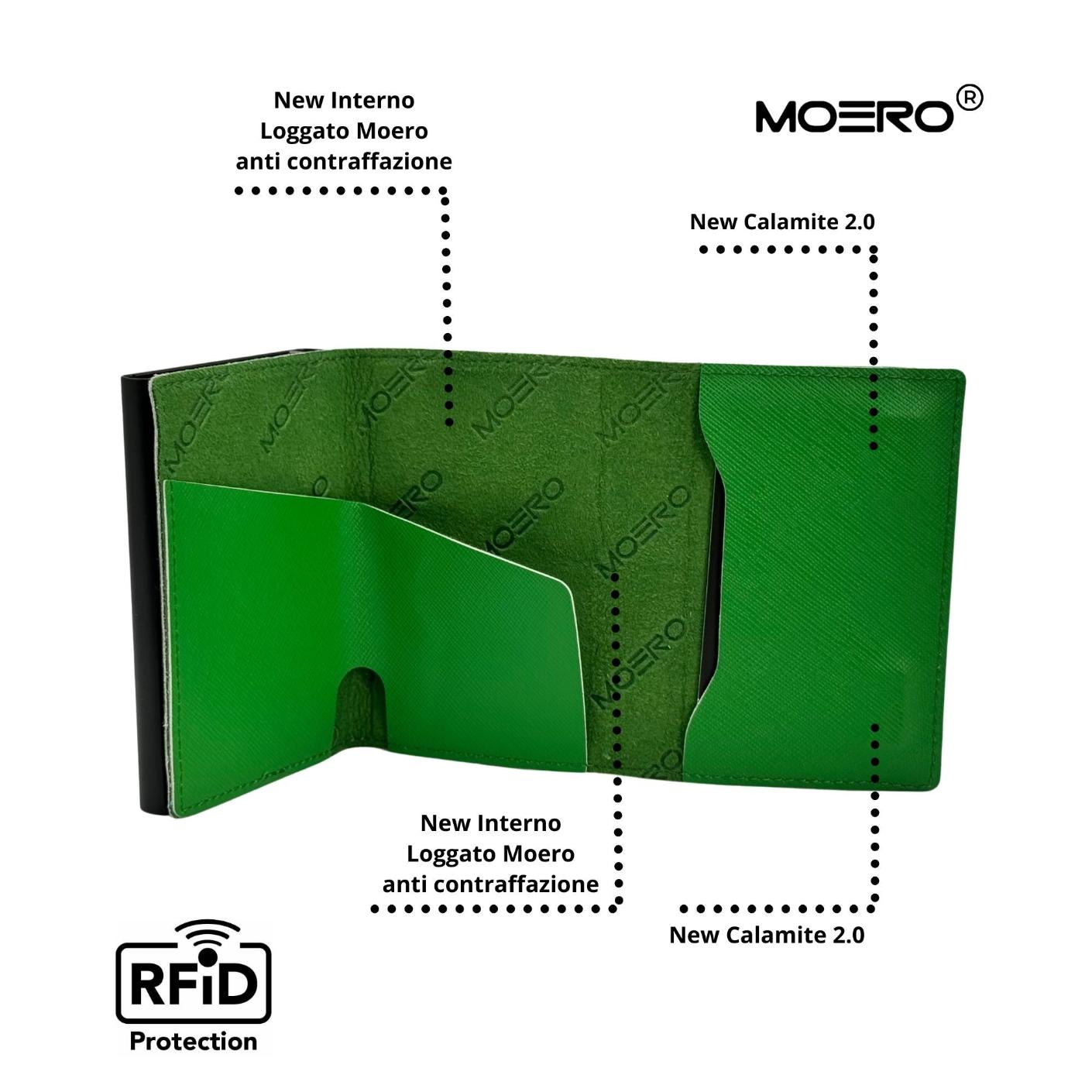 PRO Saffiano Verde Smeraldo Zip