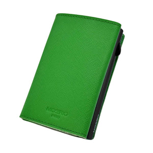 PRO Saffiano Verde Smeraldo Zip