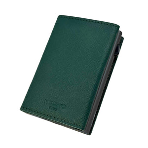 PRO Saffiano Green Zip