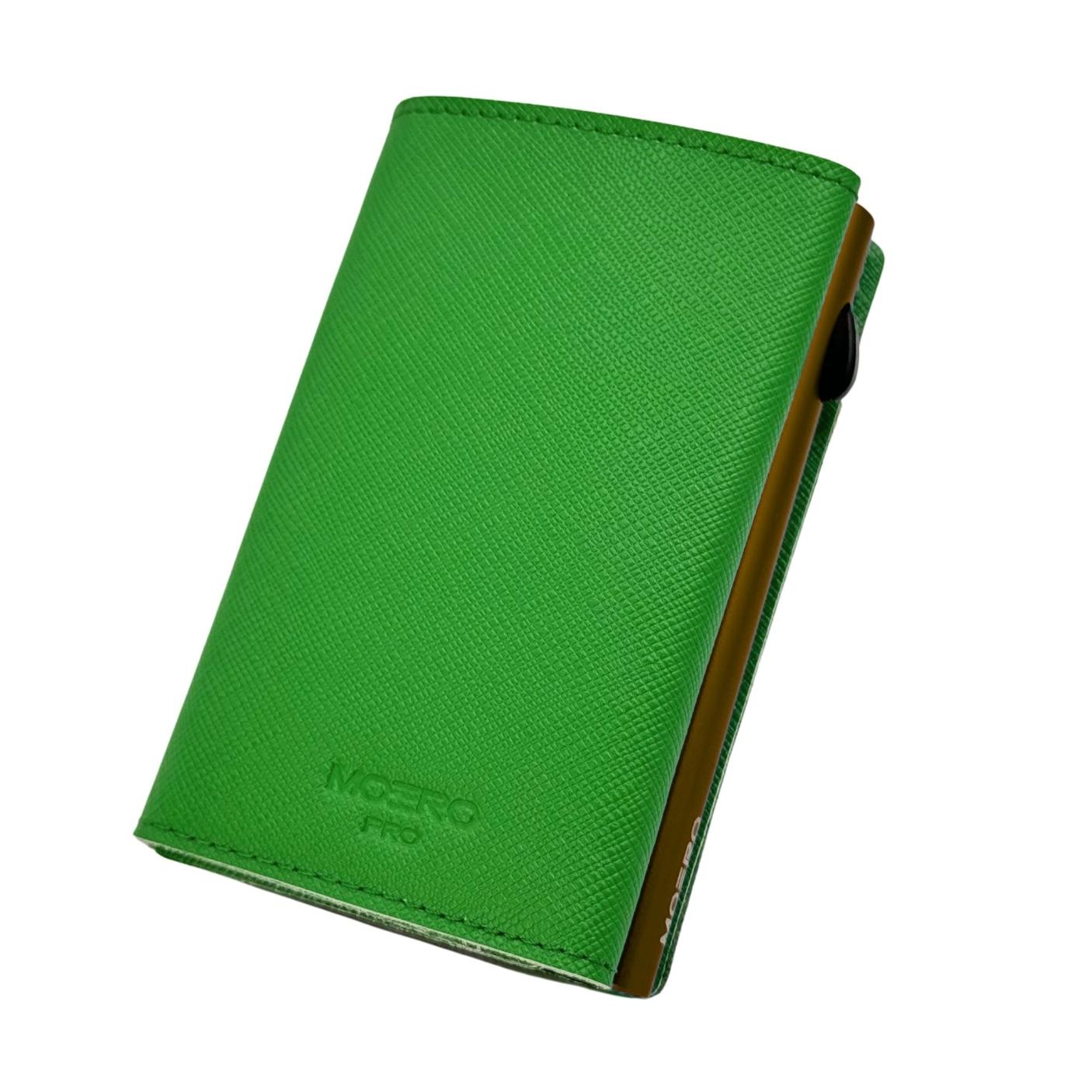 PRO Saffiano Verde Smeraldo Zip