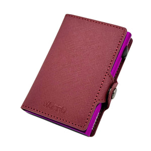 Saffiano Bordeaux ZIP