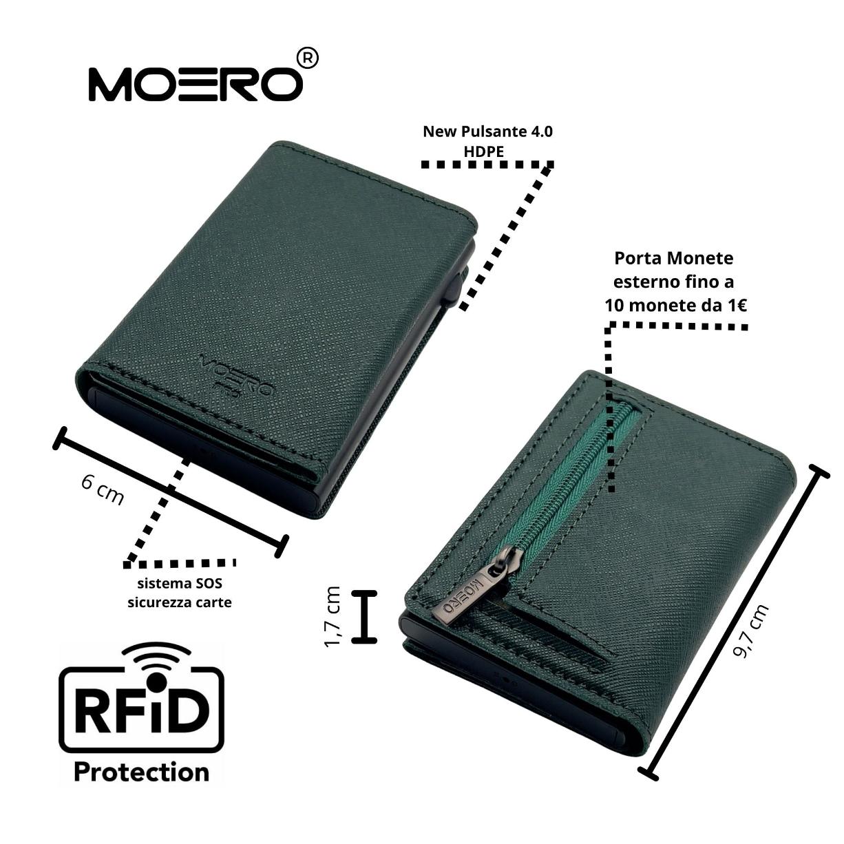 PRO Saffiano Green Zip