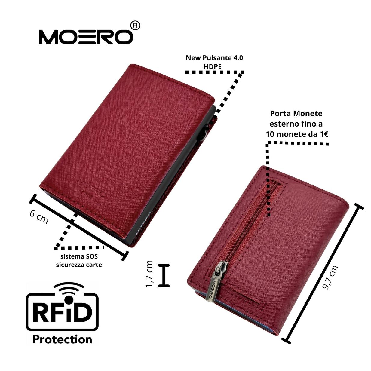 PRO Saffiano Bordeaux Zip